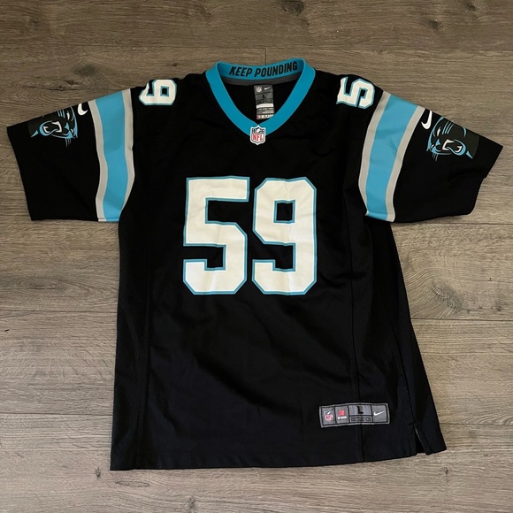 Nike NFL Youth Large Luke Kuechly #59 Carolina Panthers Jersey - Picture 4 of 4